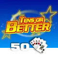 Tens or Better 50 Hand - TROPICANA77
