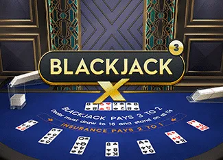 Blackjack X 3 - Azure - TROPICANA77